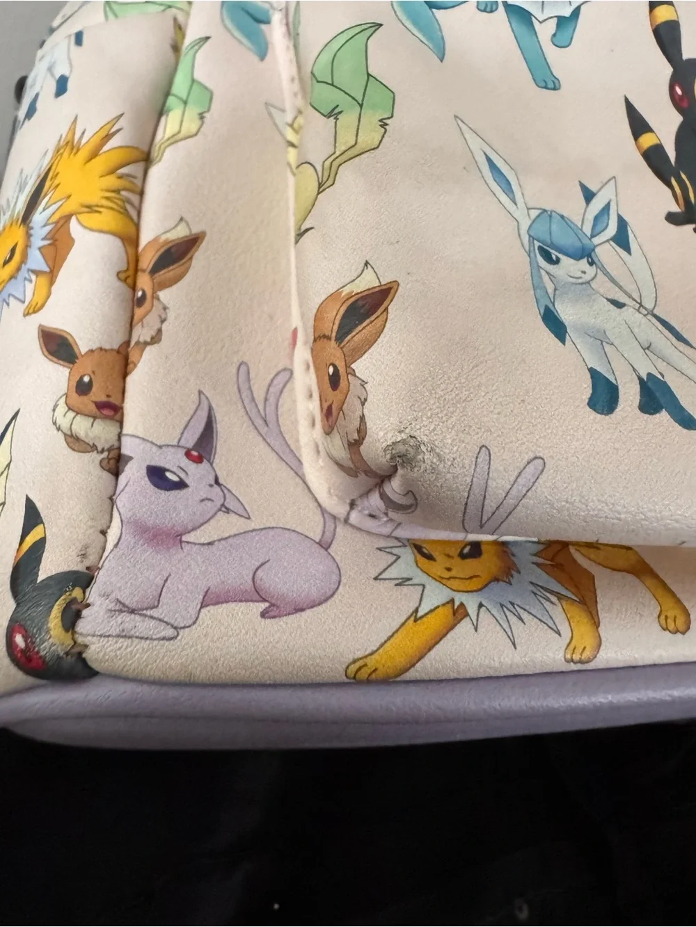 LOUNGEFLY POKEMON eevee evolutions EEVEELUTIONS water color MINI BACKPACK - Picture 16 of 16